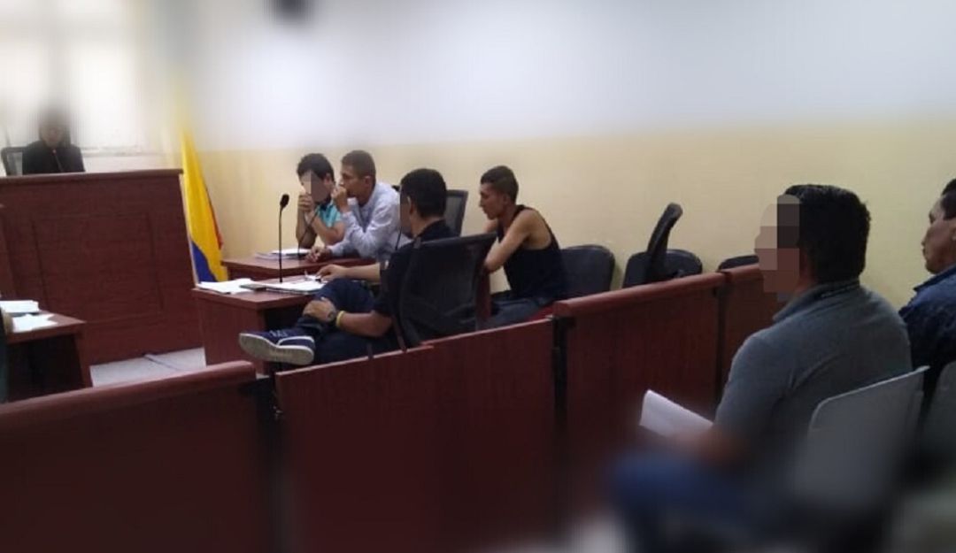 Los dos jóvenes fueron enviados a la cárcel.