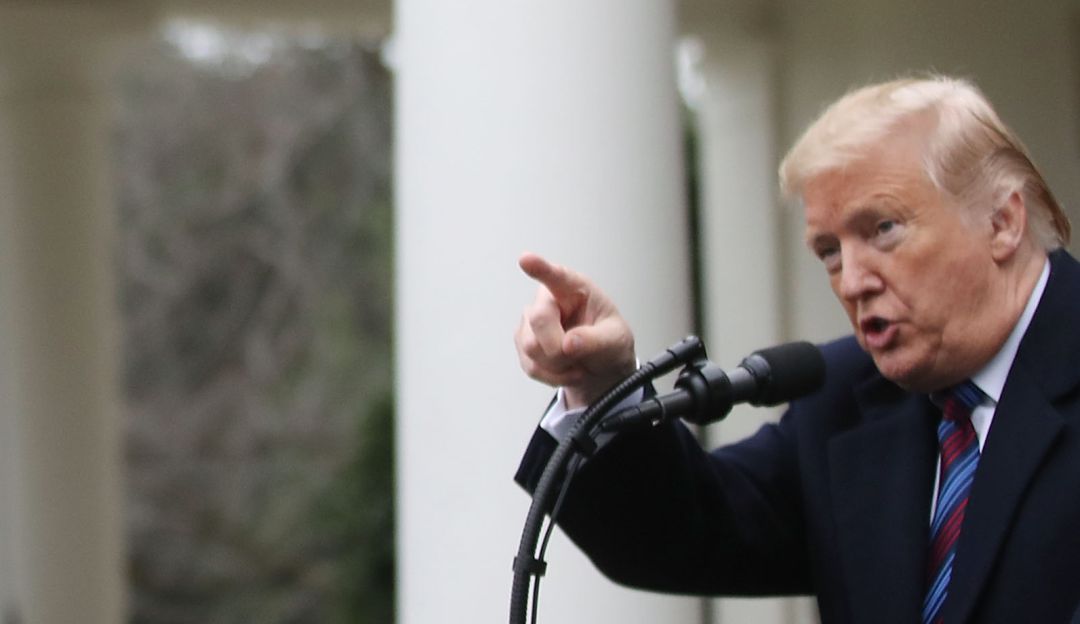 Amenazas de Trump.: Trump amenaza con declarar una emergencia nacional para financiar el muro
