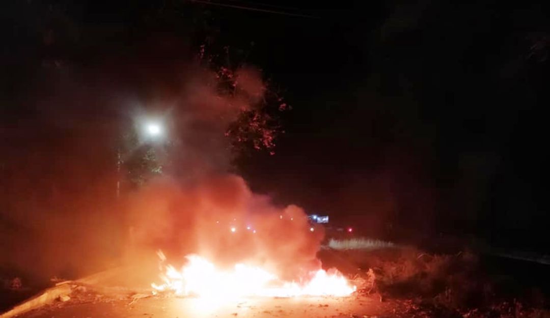Vuelven a protestar en Turbaco, Bolívar ante falta de agua: Vuelven a protestar en Turbaco, Bolívar ante falta de agua