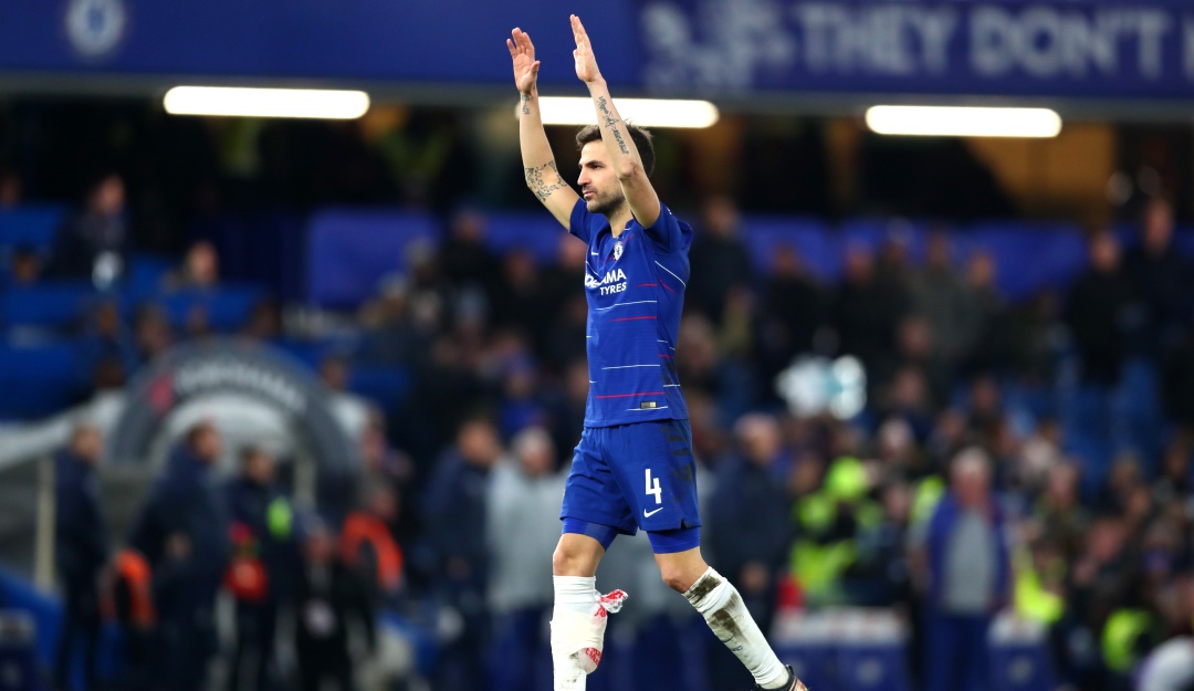 Cesc Fabregas se retira del Chelsea: Entre lágrimas Cesc Fabregas se despidió del Chelsea