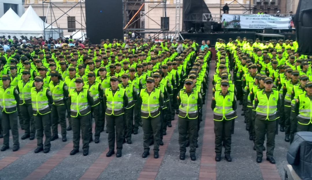 Seguridad en la Feria de Manizales