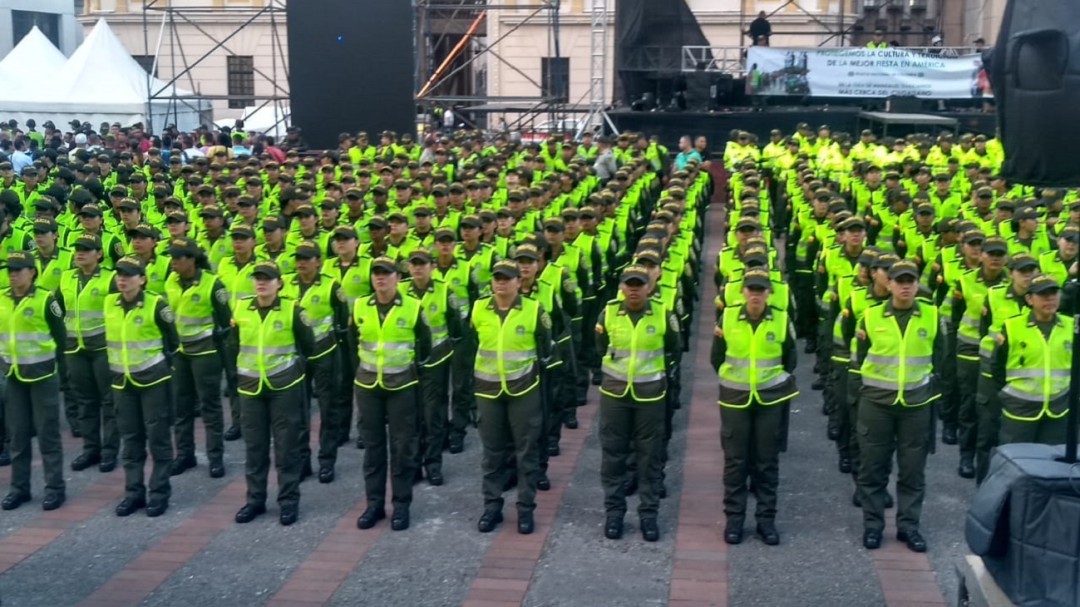 650 mujeres policía tendrá la Feria de Manizales
