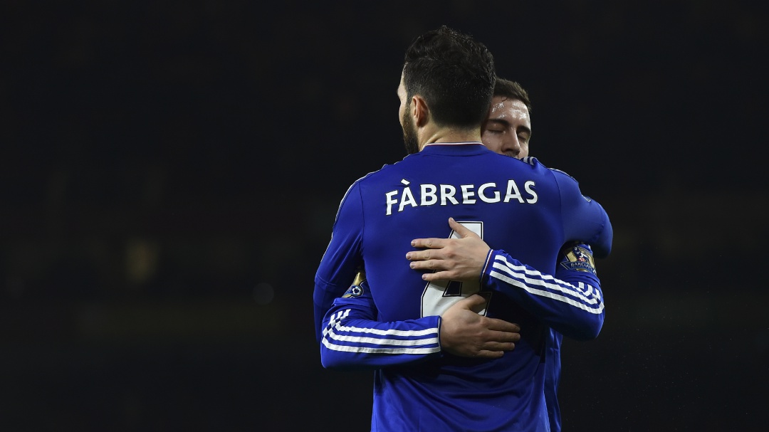 Eden Hazard: "He sido un afortunado de jugar junto a Fábregas"