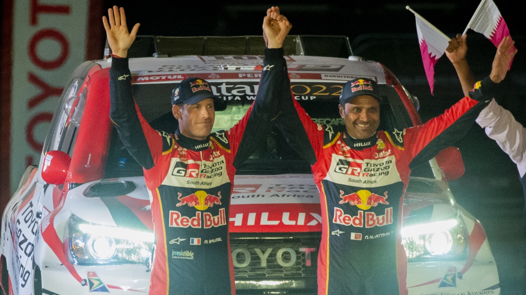 Al-Attiyah se quedó con la primera etapa del Dakar seguido de Carlos Sainz