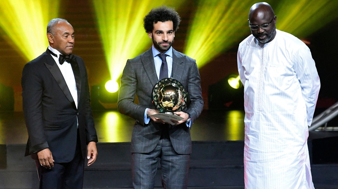 El rey de África: Mohamed Salah ganó el balón de oro de su continente