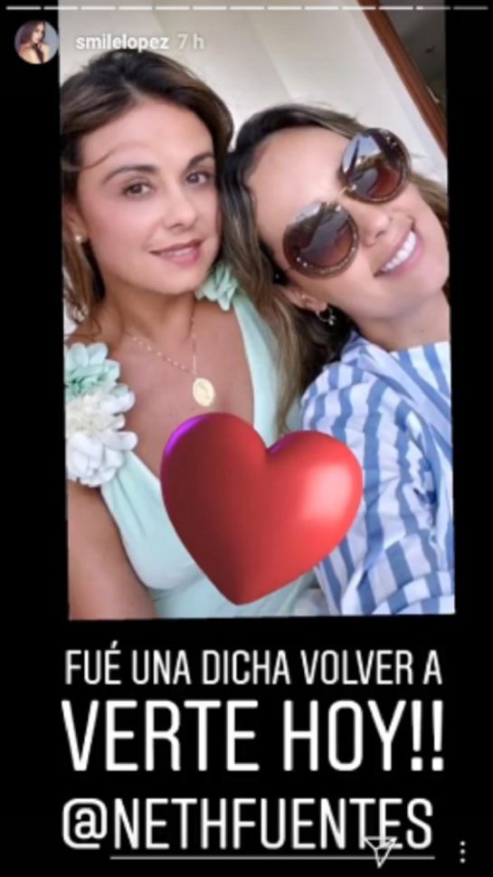 Emotivo reencuentro entre Jota Mario Valencia y Milena López Emotivo reencuentro entre Jota Mario Valencia y Milena López