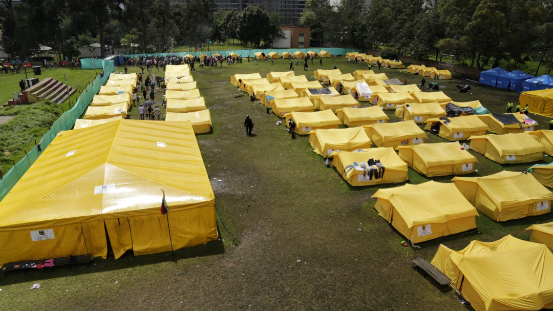 Distrito ayudará a venezolanos que saldrán de campamento humanitario
