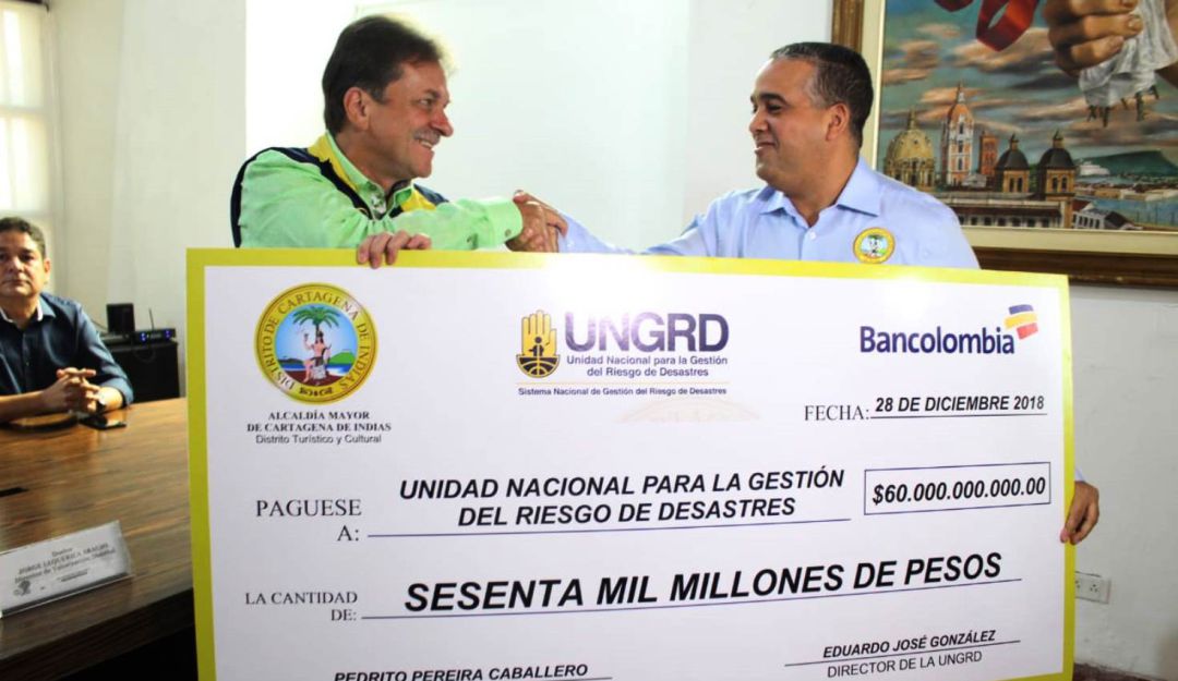 Presentan obras de protección costera en Cartagena: Presentan obras de protección costera en Cartagena