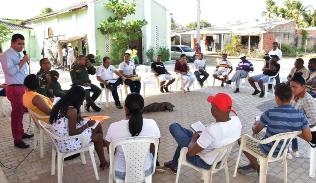 Distriseguridad inicia intervención en corregimientos de Cartagena: Distriseguridad inicia intervención en corregimientos de Cartagena