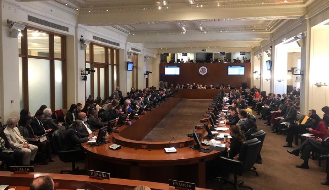 OEA desconoce mandato de Nicolás Maduro: OEA aprueba resolución que desconoce el nuevo mandato de Maduro