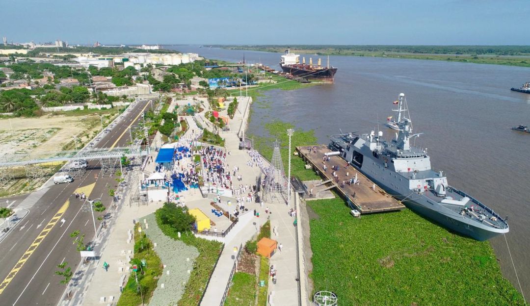 Puerto de Barranquilla.