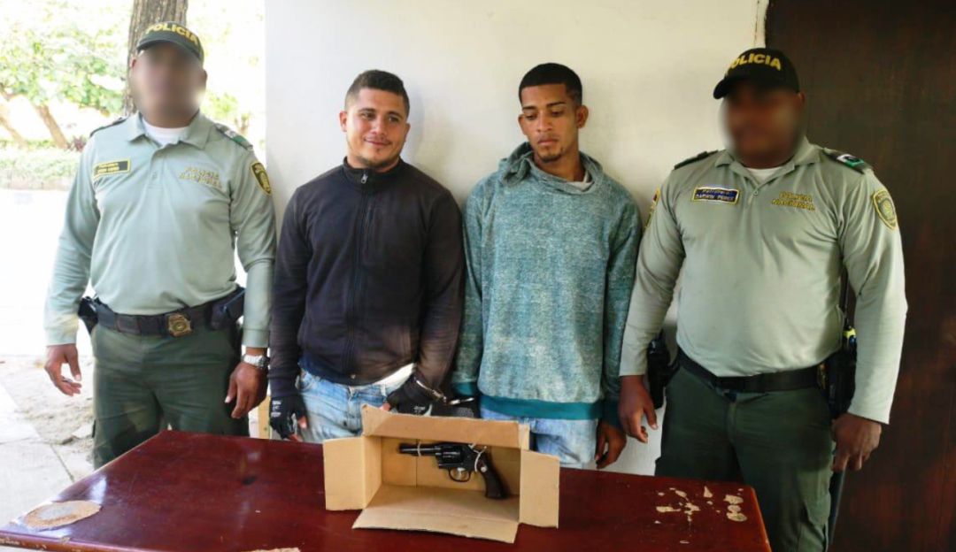 Capturan dos hombres en el corregimiento de La Boquilla en Cartagena: Capturan dos hombres en el corregimiento de La Boquilla en Cartagena