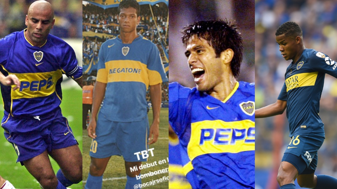 'Cinco de cinco': los volantes de marca colombianos que han jugado en Boca