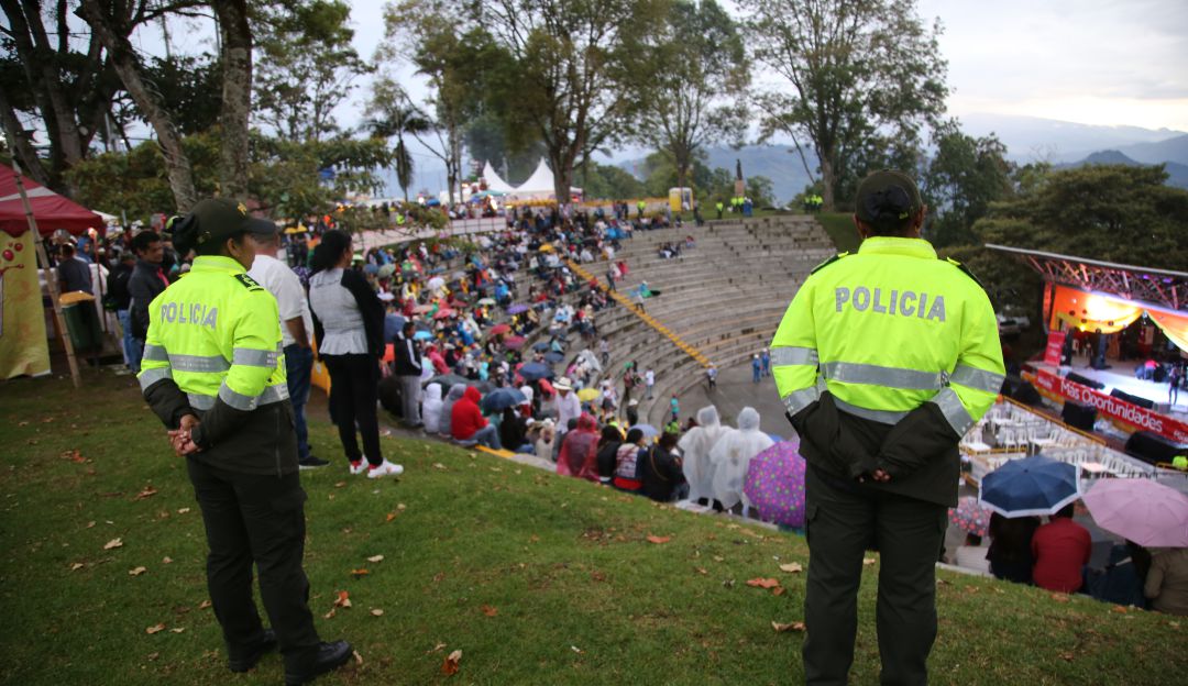 Seguridad en la Feria de Manizales