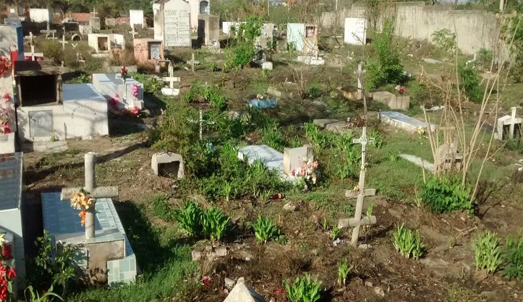 Cementerio de Santa María donde será sepultado el adulto mayor.