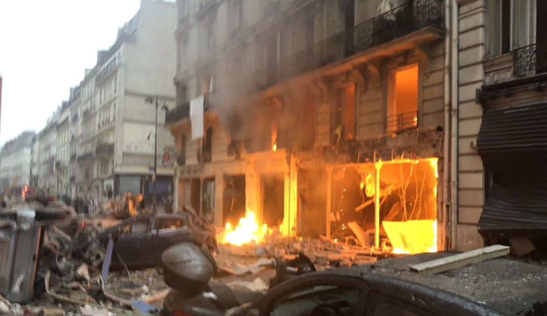 Cuatro muertos en la explosión en una panadería de París Cuatro muertos en la explosión en una panadería de París