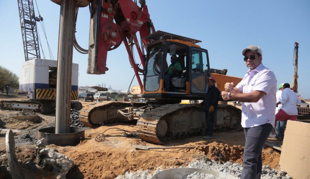 Obras del Melecón llegaron a La Loma: Obras del Malecón llegaron a La Loma