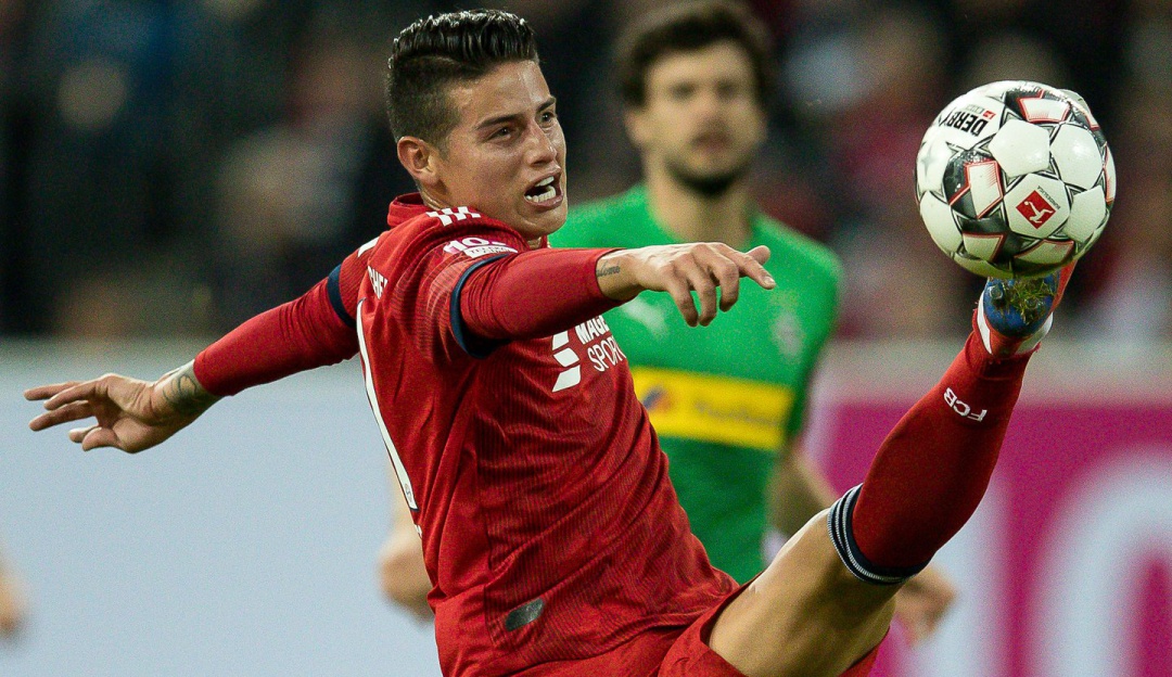 James Rodriguez Telekom Cup: James vuelve a jugar con el Bayern después de 70 días