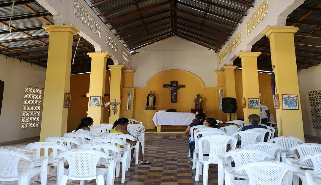 La capilla de El Salado: La sobreviviente capilla de El Salado, Bolívar