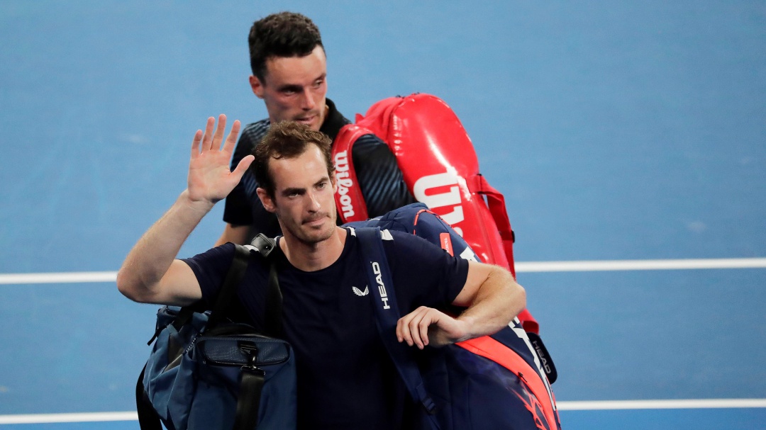 Bautista despide a Murray de su último Abierto de Australia