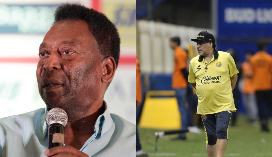 Pelé recuperación a Maradona: Pelé le desea pronta recuperación a Maradona