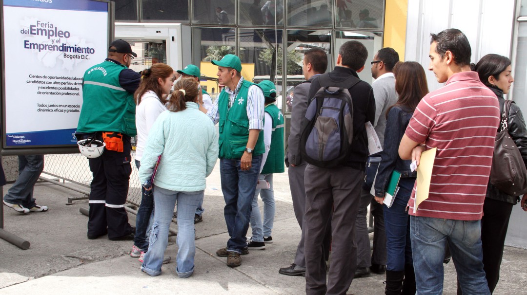 La tasa de desempleo en Colombia entre los jóvenes subió al 16.1%