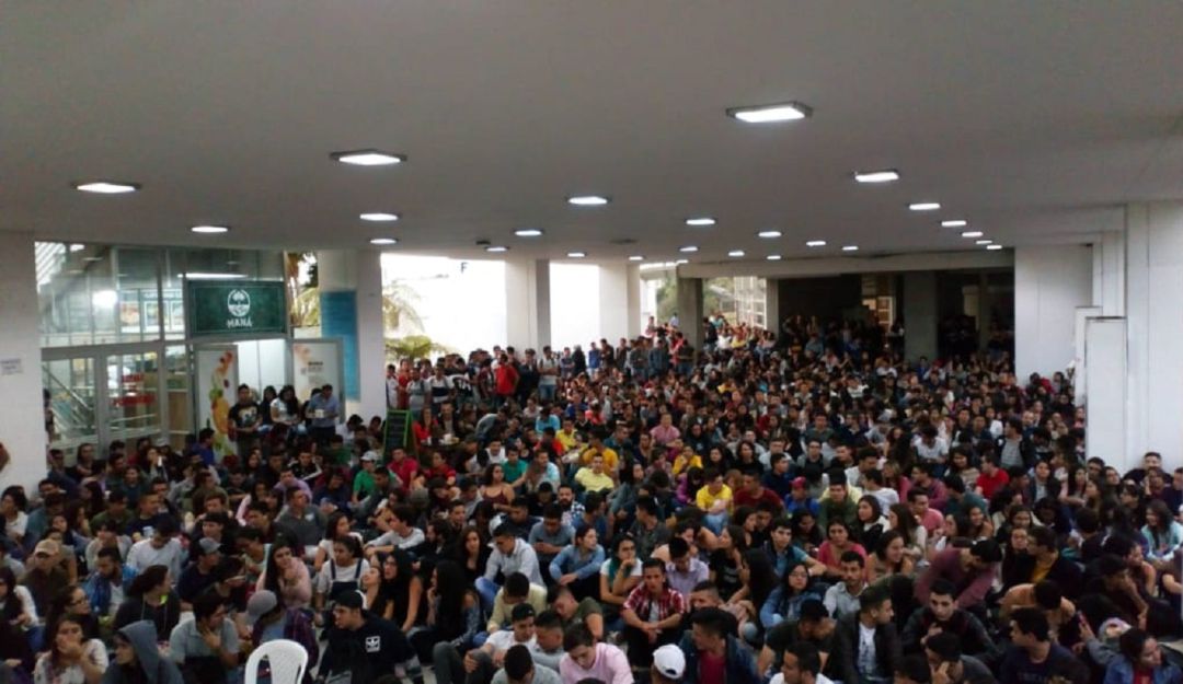 Archivo asamblea de estudiantes Universidad Nacional sede Manizales