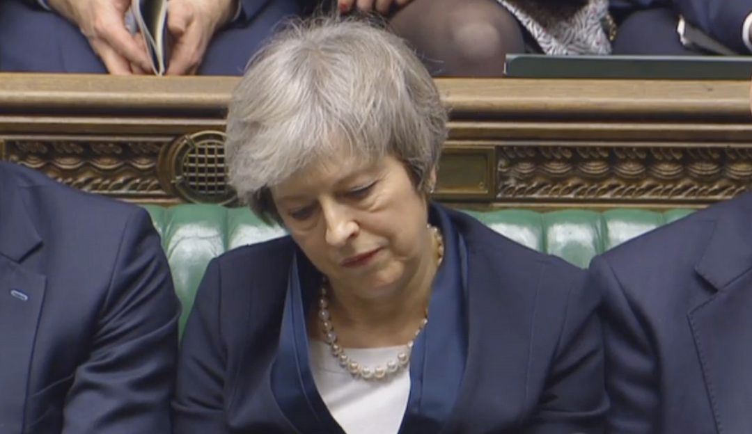 Derrota Brexit Theresa May: Aplastante mayoría rechaza acuerdo de Theresa May