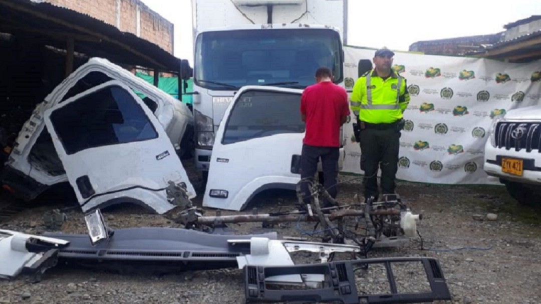 En Anserma Caldas recuperan dos camiones que habían sido hurtados
