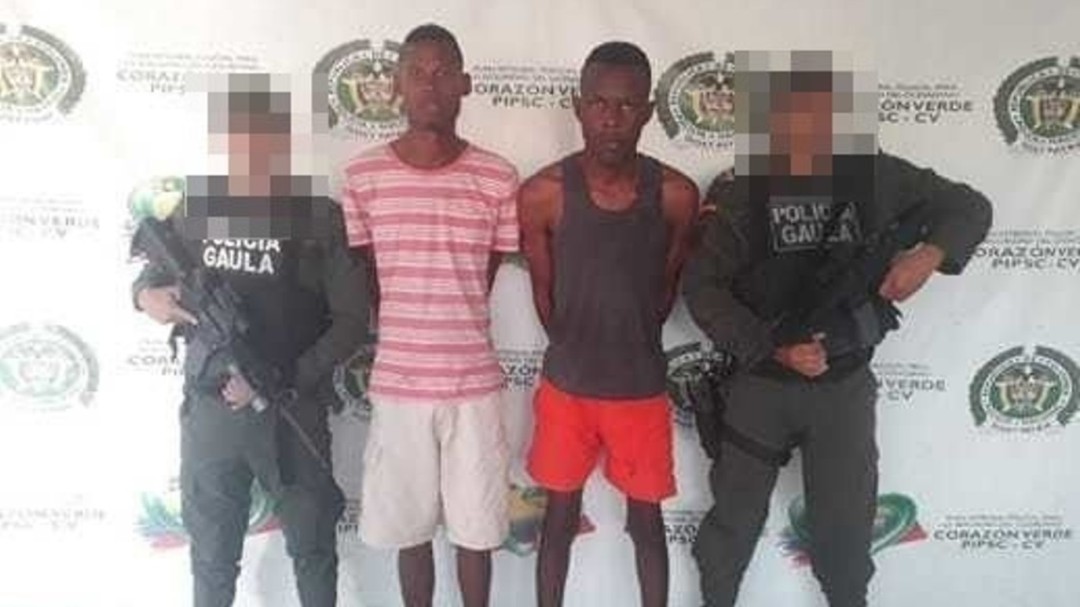 Capturan a dos hombres por extorsionar a una menor de edad en Cartagena