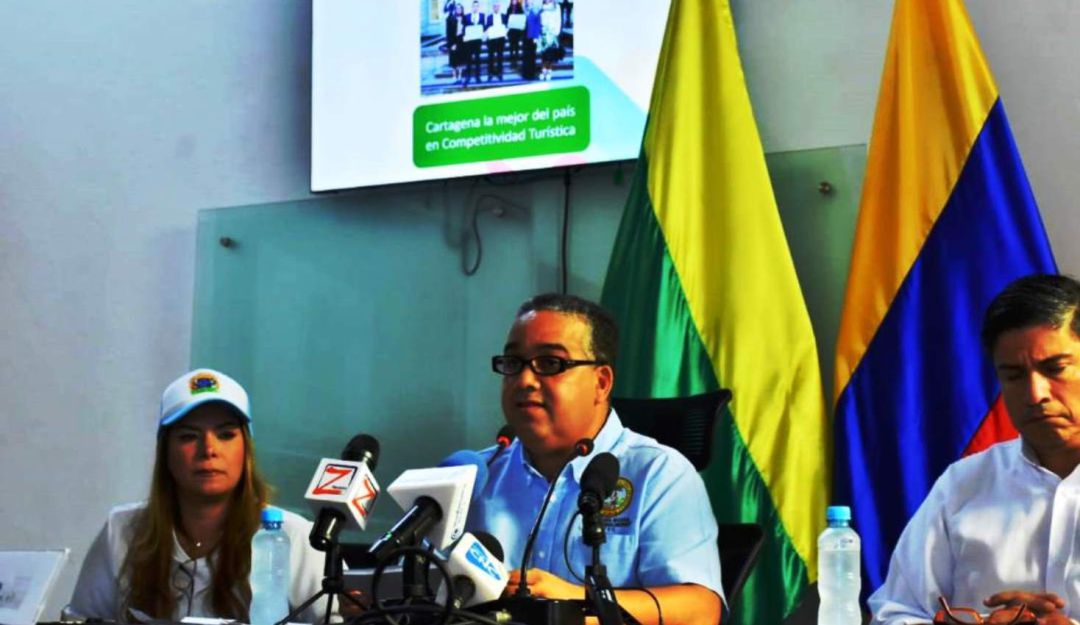 Cartagena se solidariza con la Policía por atentado terrorista: Cartagena se solidariza con la Policía por atentado terrorista
