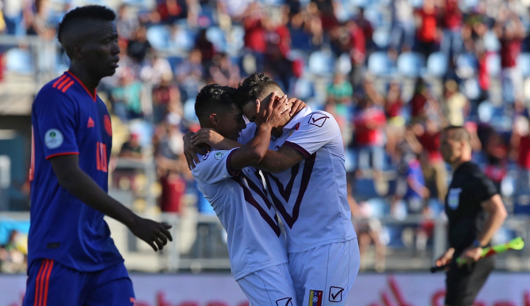 Colombia Venezuela Sudamericano Sub20 Chile: Colombia cayó ante Venezuela en el Sudamericano
