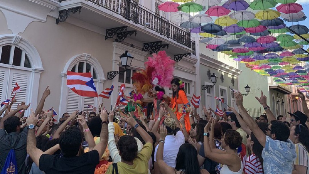Bad Bunny y Jimmy Fallon alborotan las calles de Puerto Rico