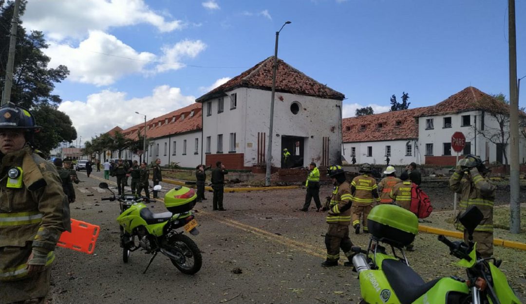 Atentado en Bogotá
