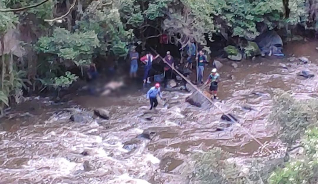 Policía desaparecido en río Guáitara: Hallan cuerpo de Policía en aguas del río Guáitara