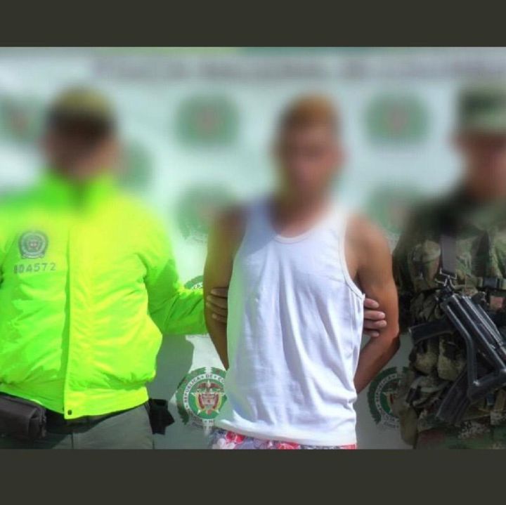 Capturan en Guachaca, a alias 'la Plancha', miembro de 'los Pachencas'