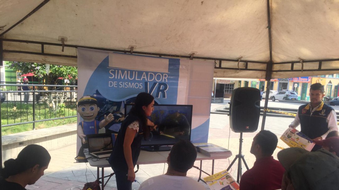 Simulador sismos, busca generar conciencia en prevención de riesgo Quindío