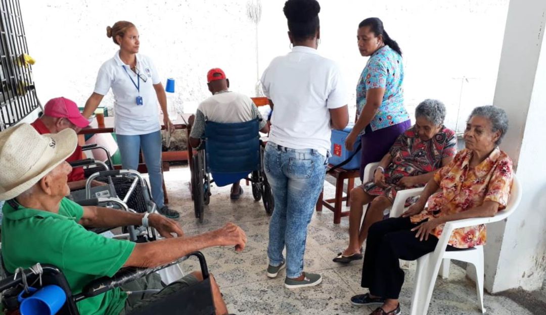 Distrito realiza acompañamiento a hogares geriátricos de Cartagena: Distrito realiza acompañamiento a hogares geriátricos de Cartagena