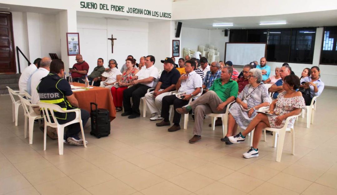 Realizan consejo comunitario en el barrio Manga de Cartagena: Realizan consejo comunitario en el barrio Manga de Cartagena