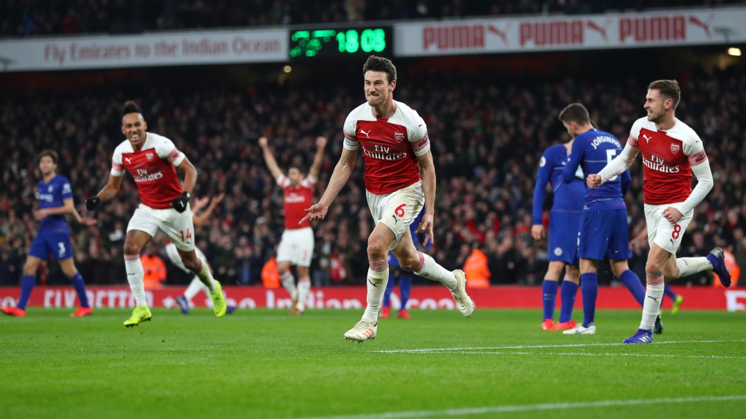 Arsenal venció al Chelsea en el derby londinense