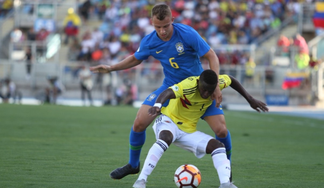 Colombia Brasil Sudamericano Sub20: Colombia empató con Brasil en el Sudamericano Sub-20
