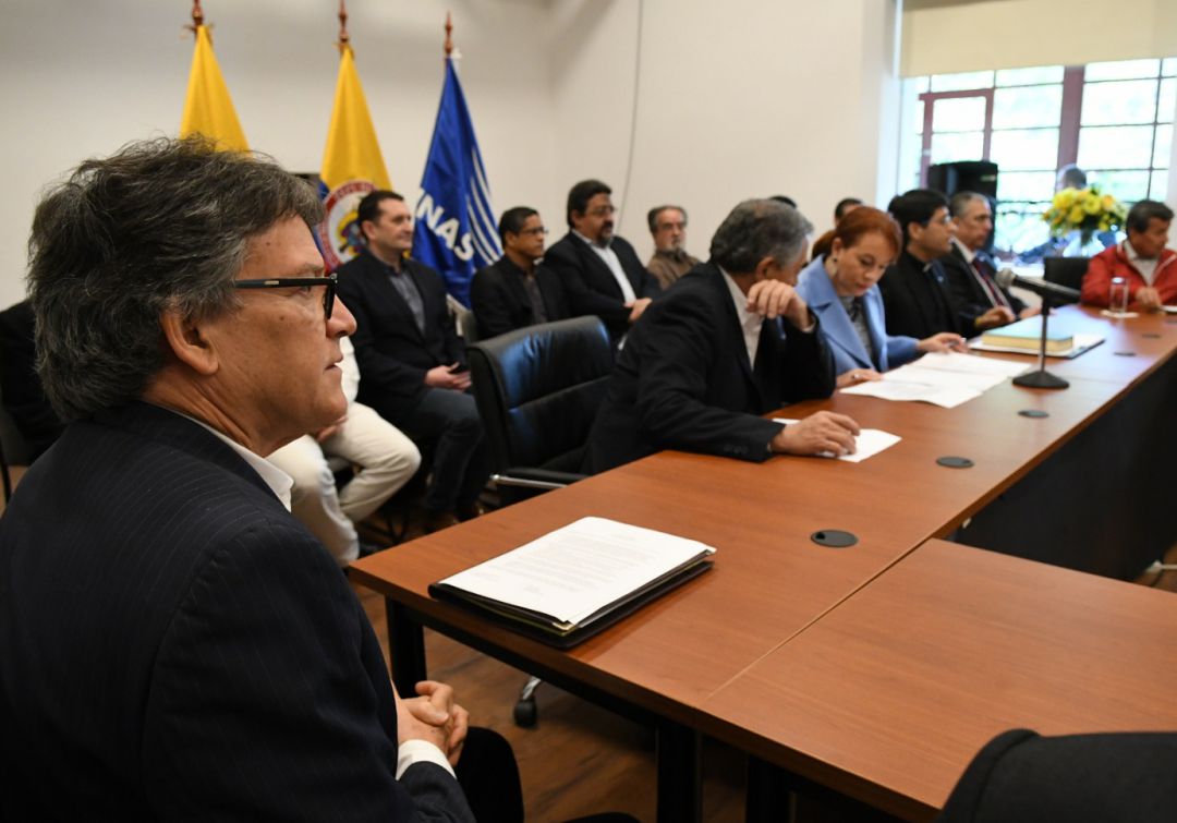 Ante el canciller, la ONU pide continuidad en el proceso de paz con el ELN