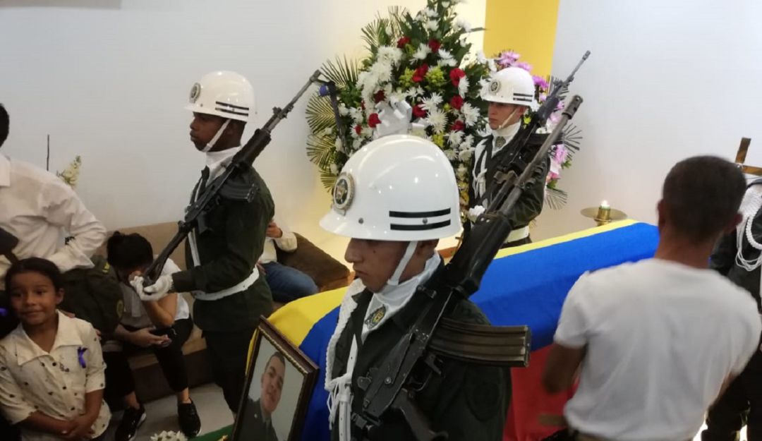 llega el cadáver de cadete: Llegó a Tulúa el cuerpo de cadete que murió en el atentado con carro bomba