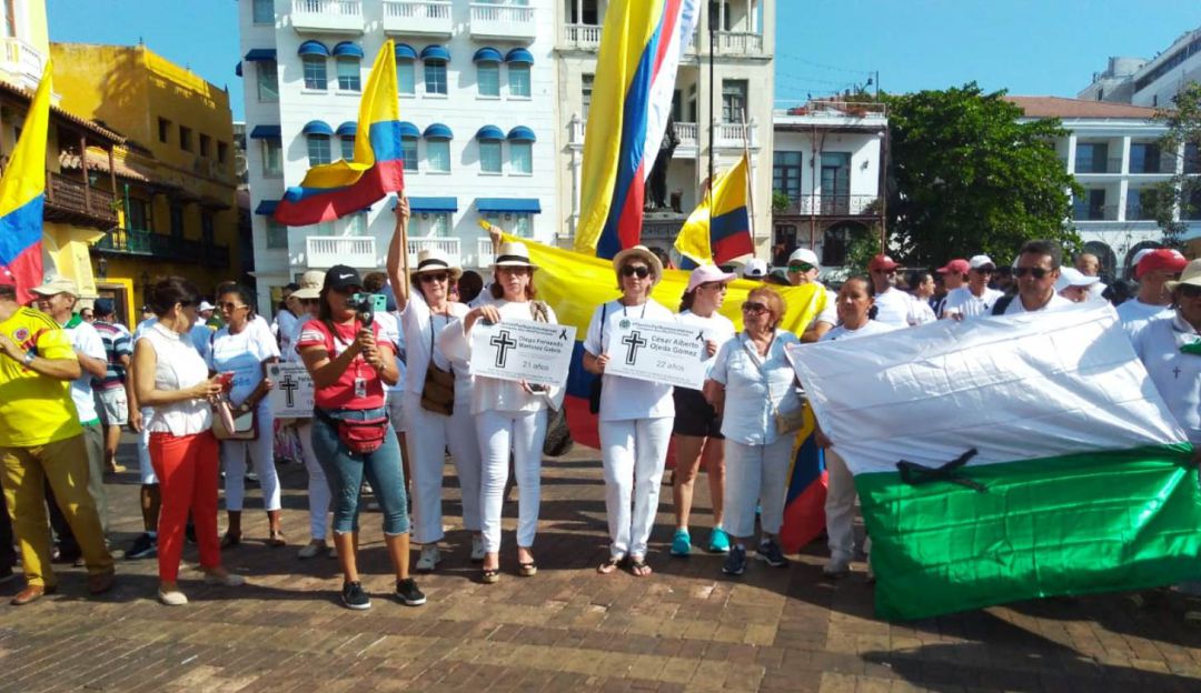 Cartagena se suma al clamor nacional y dice no al terrorismo: Cartagena se suma al clamor nacional y dice no al terrorismo