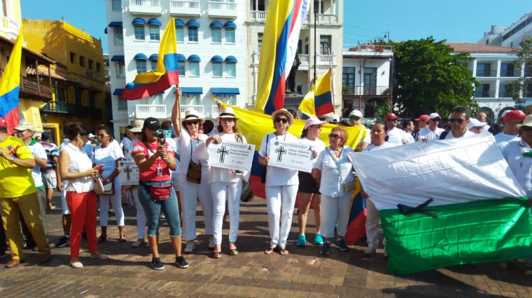 Cartagena se suma al clamor nacional y dice no al terrorismo