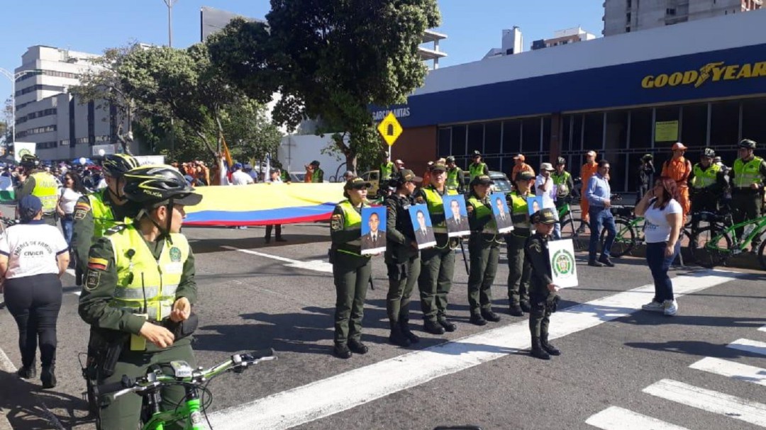 Colombia con nuestros héroes: la marcha nacional que rechaza el terrorismo