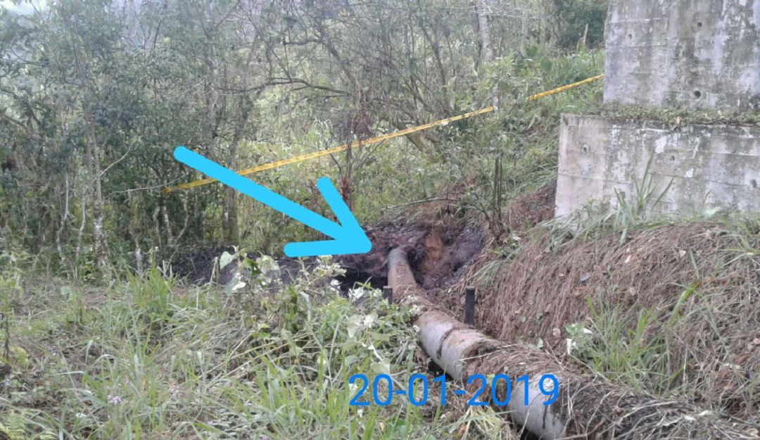 Ecopetrol activa plan de contingencia tras atentado al oleoducto Trasandino