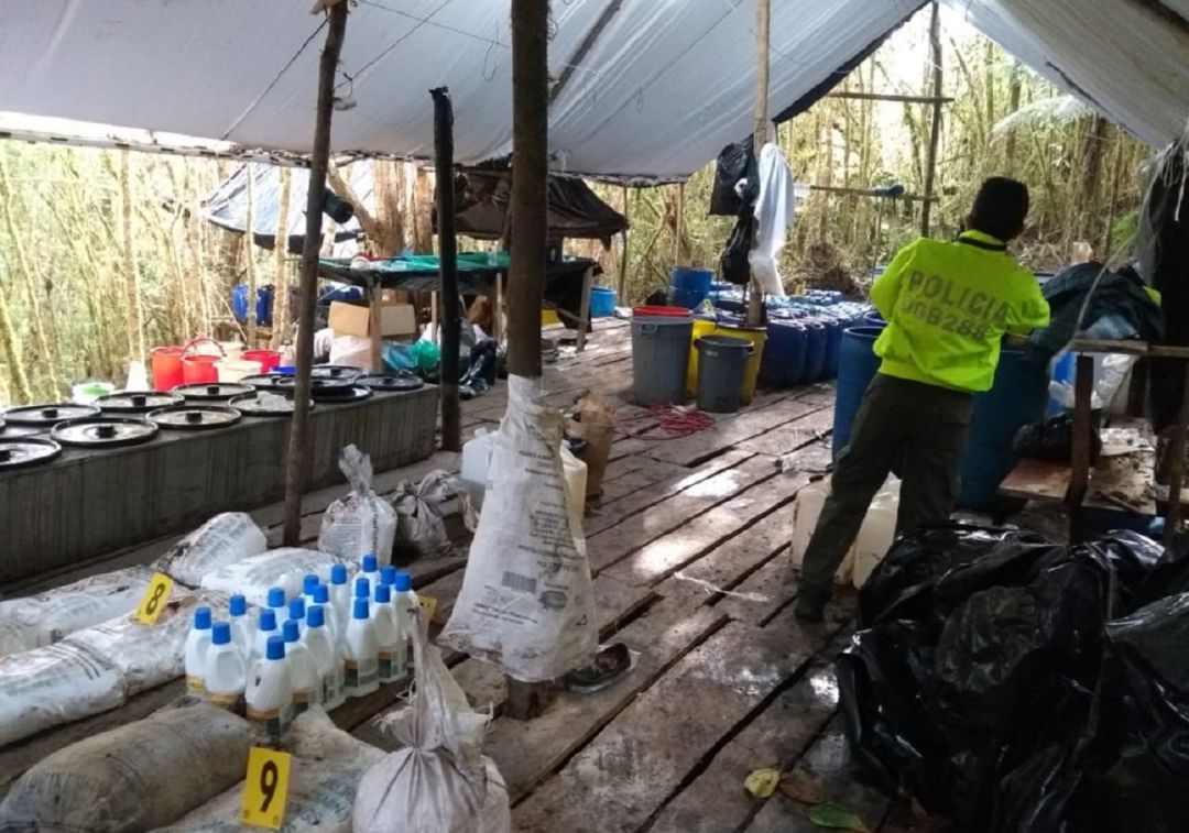 Laboratorio fabricaba más de 1000 Kg de Coca al mes en Boyacá