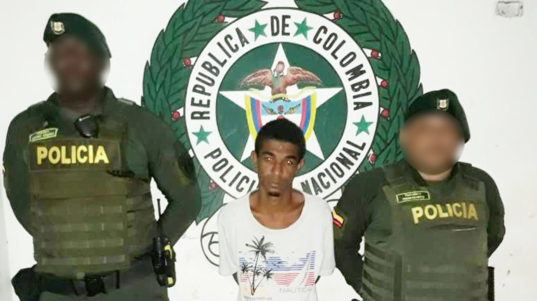 Detienen a El Duende en Cartagena por robar frente a un establecimiento