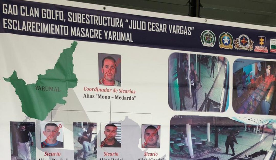 MASACRE, CRIMEN, YARUMAL, ANTIOQUIA, FISCALÍA, ANTIOQUIA, DECISIÓN: Encarcelan a presuntos responsables de masacre ocurrida en Yarumal